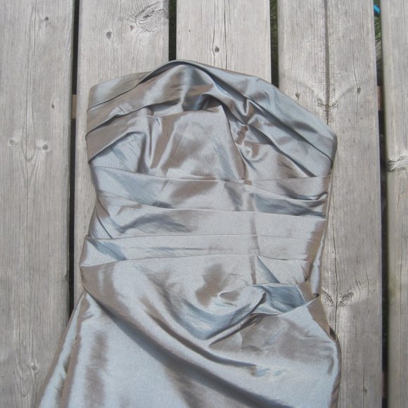 Slinky Full Length Dress - Picture 10 of 12